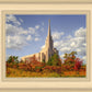Oquirrh Mtn. Utah Temple Fall Colors