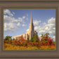 Oquirrh Mtn. Utah Temple Fall Colors