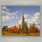 Oquirrh Mtn. Utah Temple Fall Colors