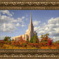 Oquirrh Mtn. Utah Temple Fall Colors