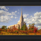 Oquirrh Mtn. Utah Temple Fall Colors