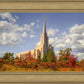 Oquirrh Mtn. Utah Temple Fall Colors