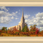 Oquirrh Mtn. Utah Temple Fall Colors