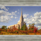 Oquirrh Mtn. Utah Temple Fall Colors