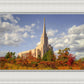Oquirrh Mtn. Utah Temple Fall Colors