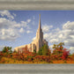 Oquirrh Mtn. Utah Temple Fall Colors