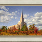 Oquirrh Mtn. Utah Temple Fall Colors