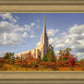 Oquirrh Mtn. Utah Temple Fall Colors