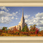 Oquirrh Mtn. Utah Temple Fall Colors