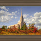 Oquirrh Mtn. Utah Temple Fall Colors