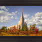 Oquirrh Mtn. Utah Temple Fall Colors