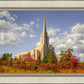 Oquirrh Mtn. Utah Temple Fall Colors