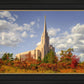 Oquirrh Mtn. Utah Temple Fall Colors