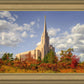 Oquirrh Mtn. Utah Temple Fall Colors