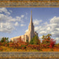 Oquirrh Mtn. Utah Temple Fall Colors