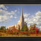 Oquirrh Mtn. Utah Temple Fall Colors