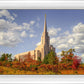 Oquirrh Mtn. Utah Temple Fall Colors