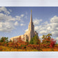 Oquirrh Mtn. Utah Temple Fall Colors