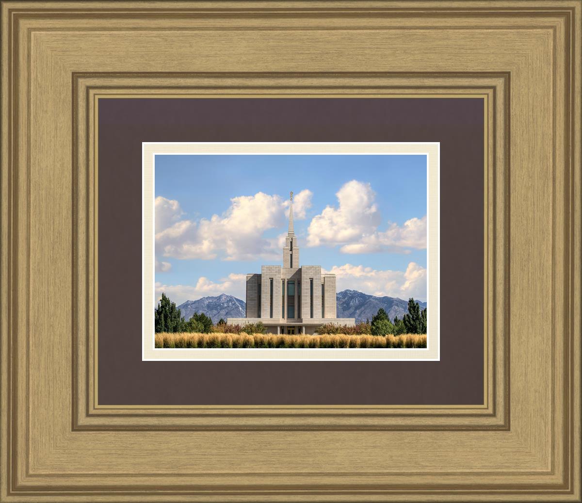 Oquirrh Mtn. Utah Temple Mountain of God