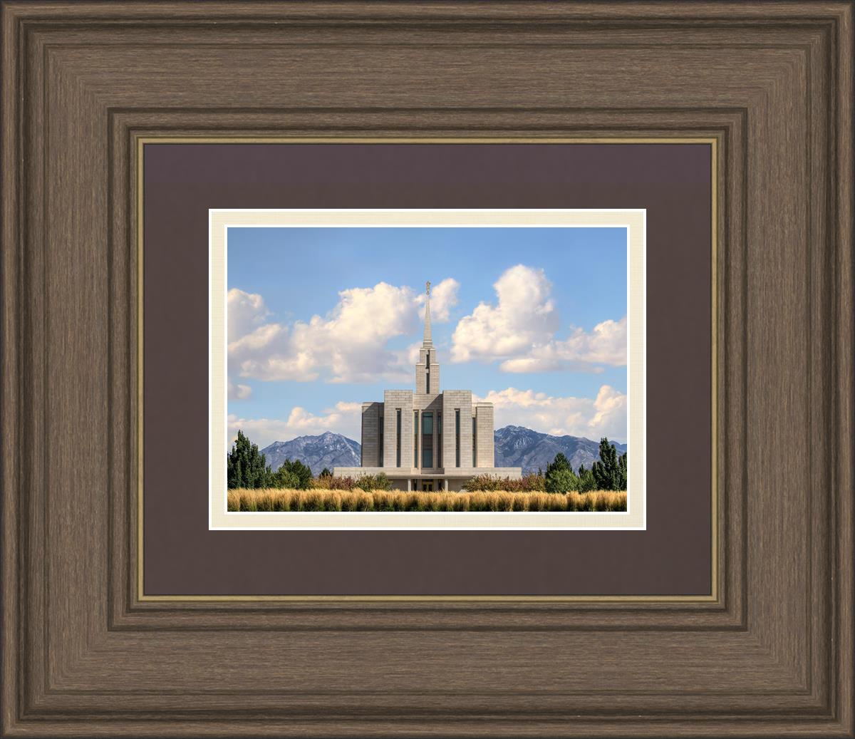 Oquirrh Mtn. Utah Temple Mountain of God