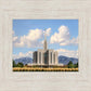 Oquirrh Mtn. Utah Temple Mountain of God