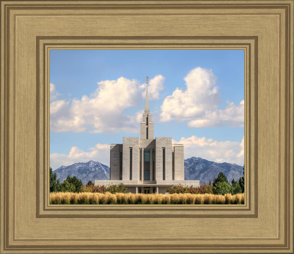 Oquirrh Mtn. Utah Temple Mountain of God
