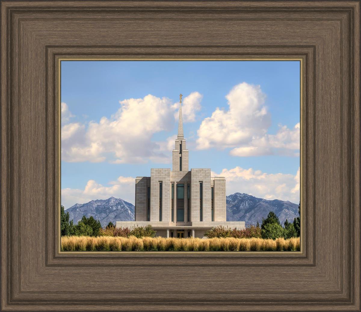 Oquirrh Mtn. Utah Temple Mountain of God