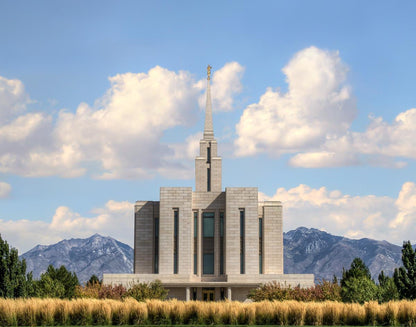 Oquirrh Mtn. Utah Temple Mountain of God
