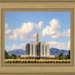 Oquirrh Mtn. Utah Temple Mountain of God