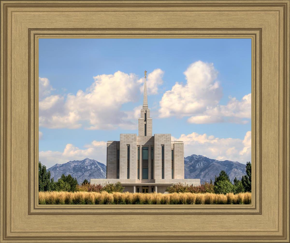 Oquirrh Mtn. Utah Temple Mountain of God
