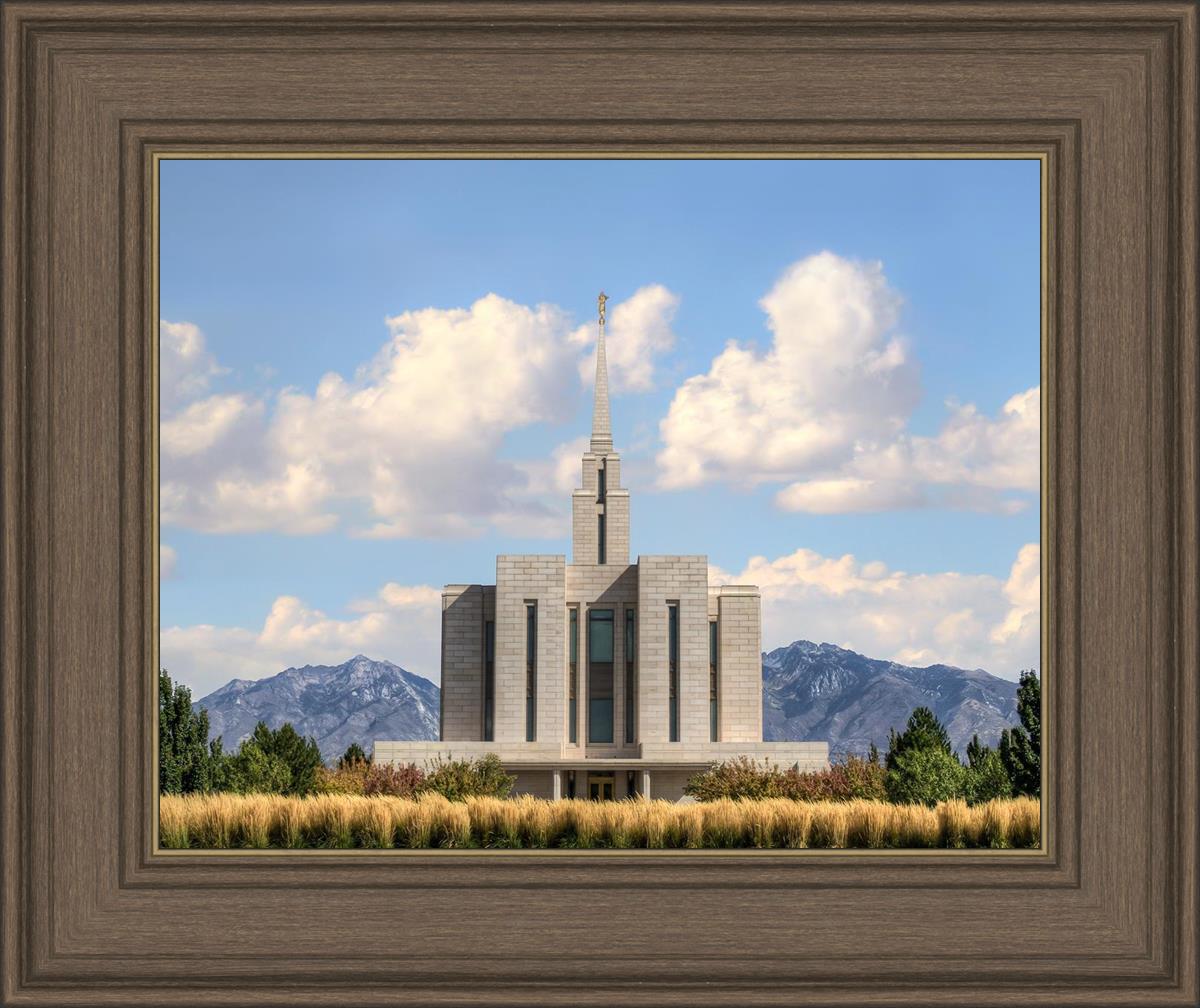 Oquirrh Mtn. Utah Temple Mountain of God