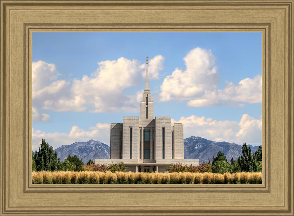 Oquirrh Mtn. Utah Temple Mountain of God