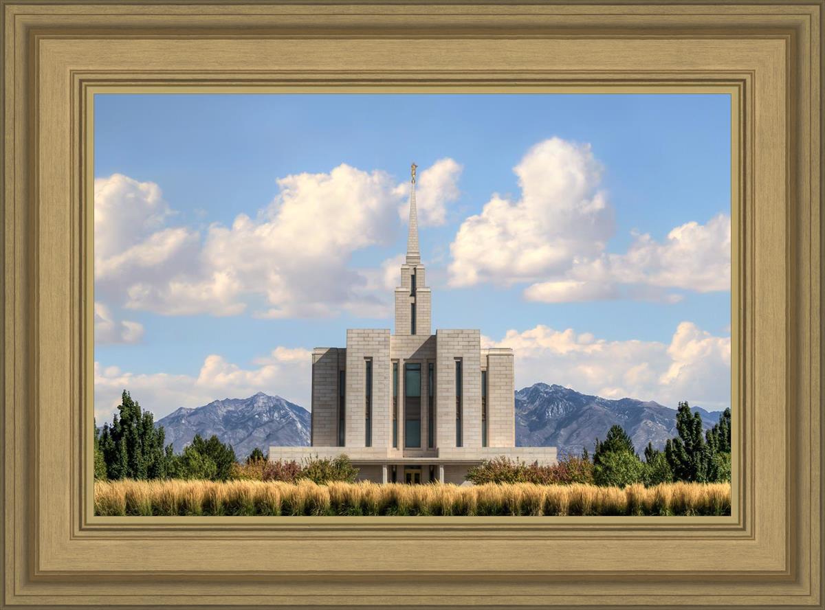 Oquirrh Mtn. Utah Temple Mountain of God