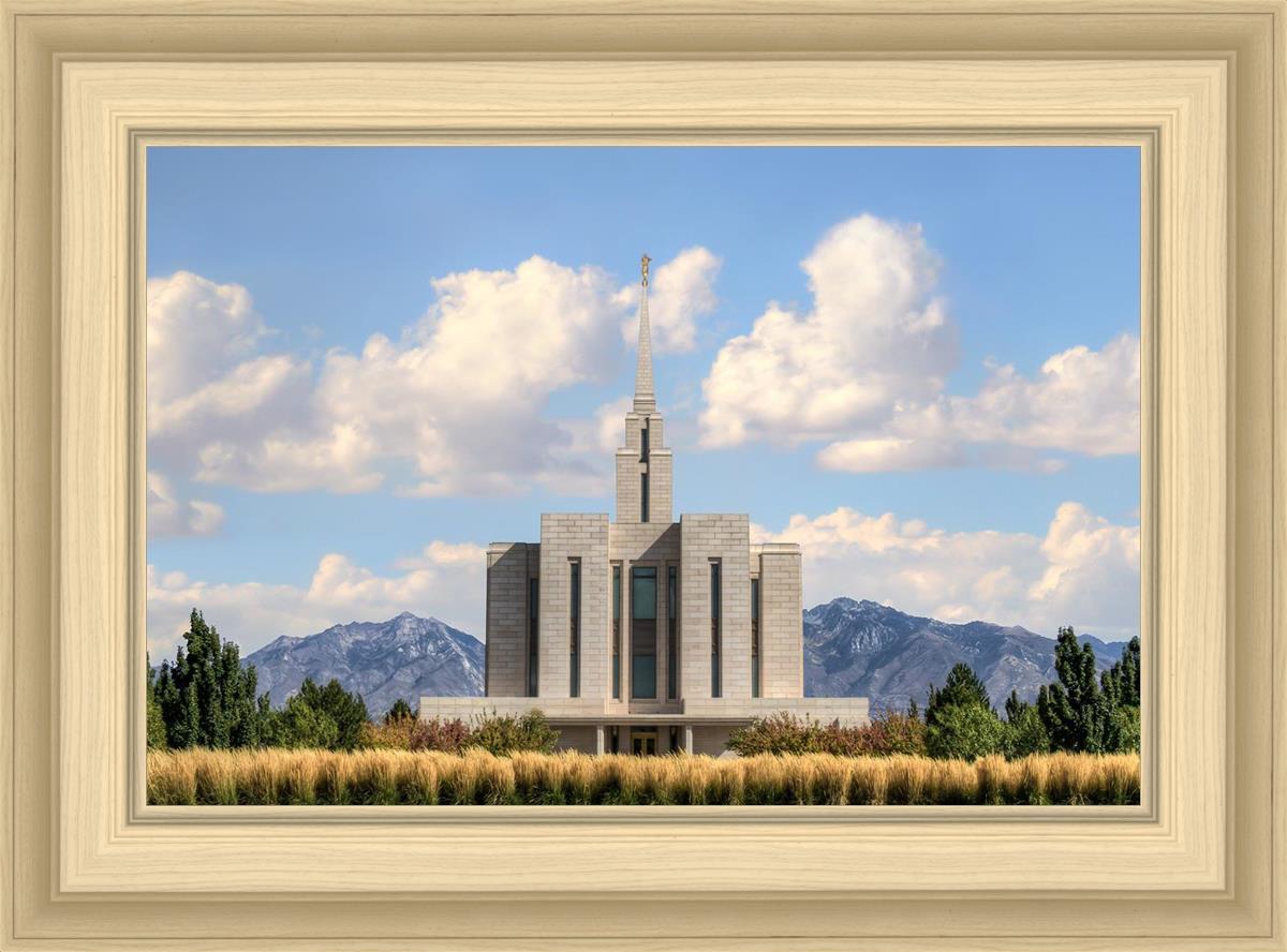 Oquirrh Mtn. Utah Temple Mountain of God