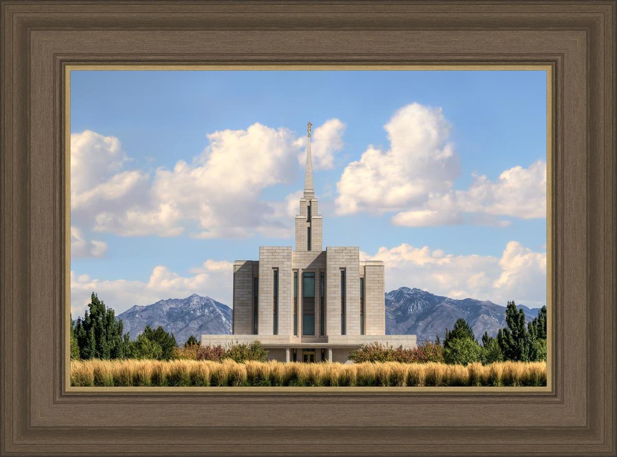 Oquirrh Mtn. Utah Temple Mountain of God