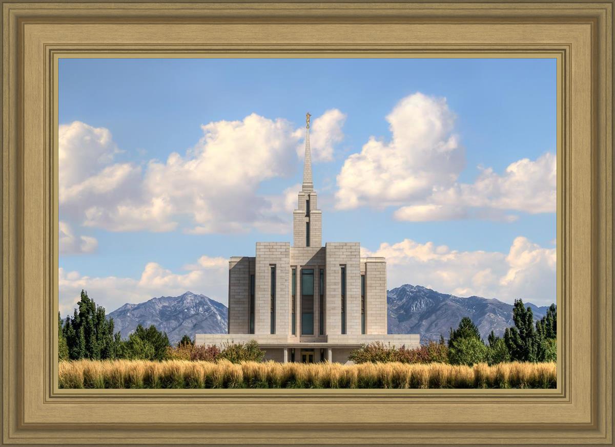 Oquirrh Mtn. Utah Temple Mountain of God