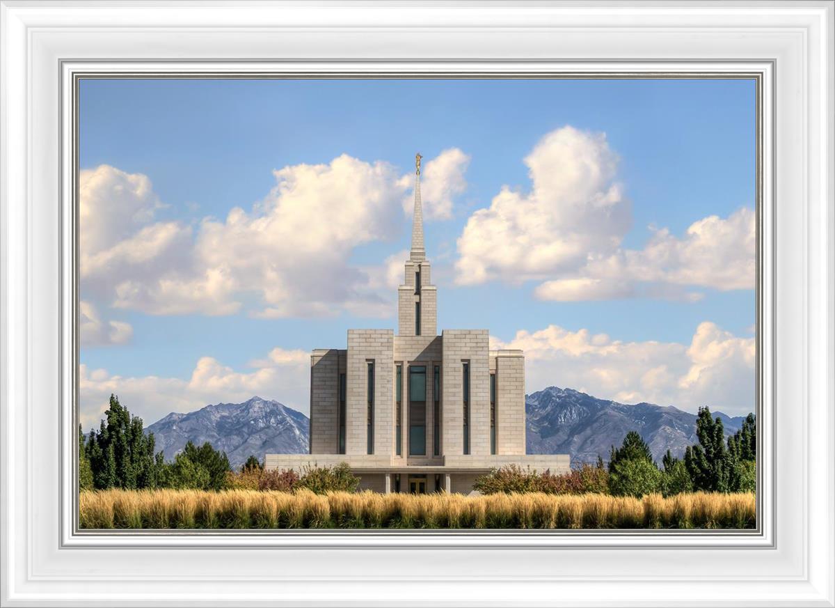 Oquirrh Mtn. Utah Temple Mountain of God