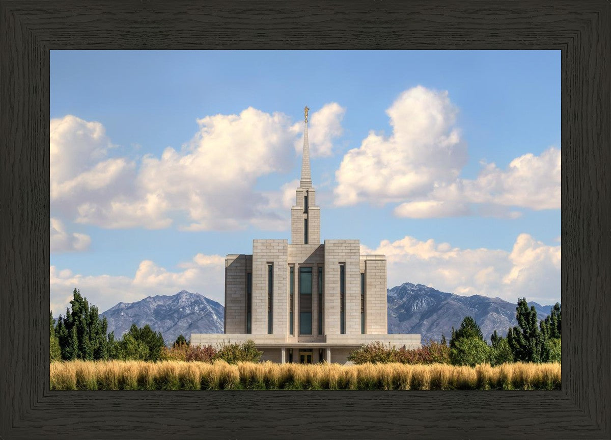 Oquirrh Mtn. Utah Temple Mountain of God