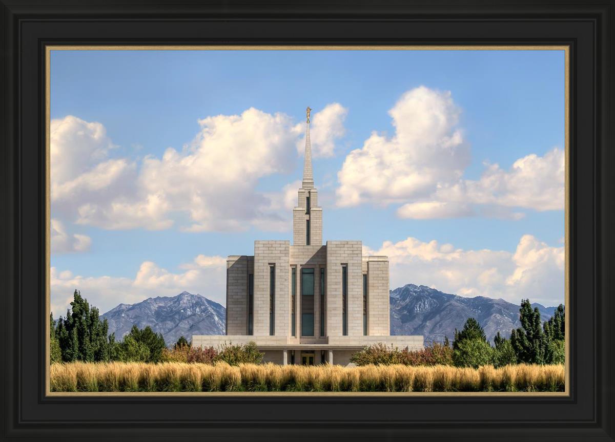 Oquirrh Mtn. Utah Temple Mountain of God