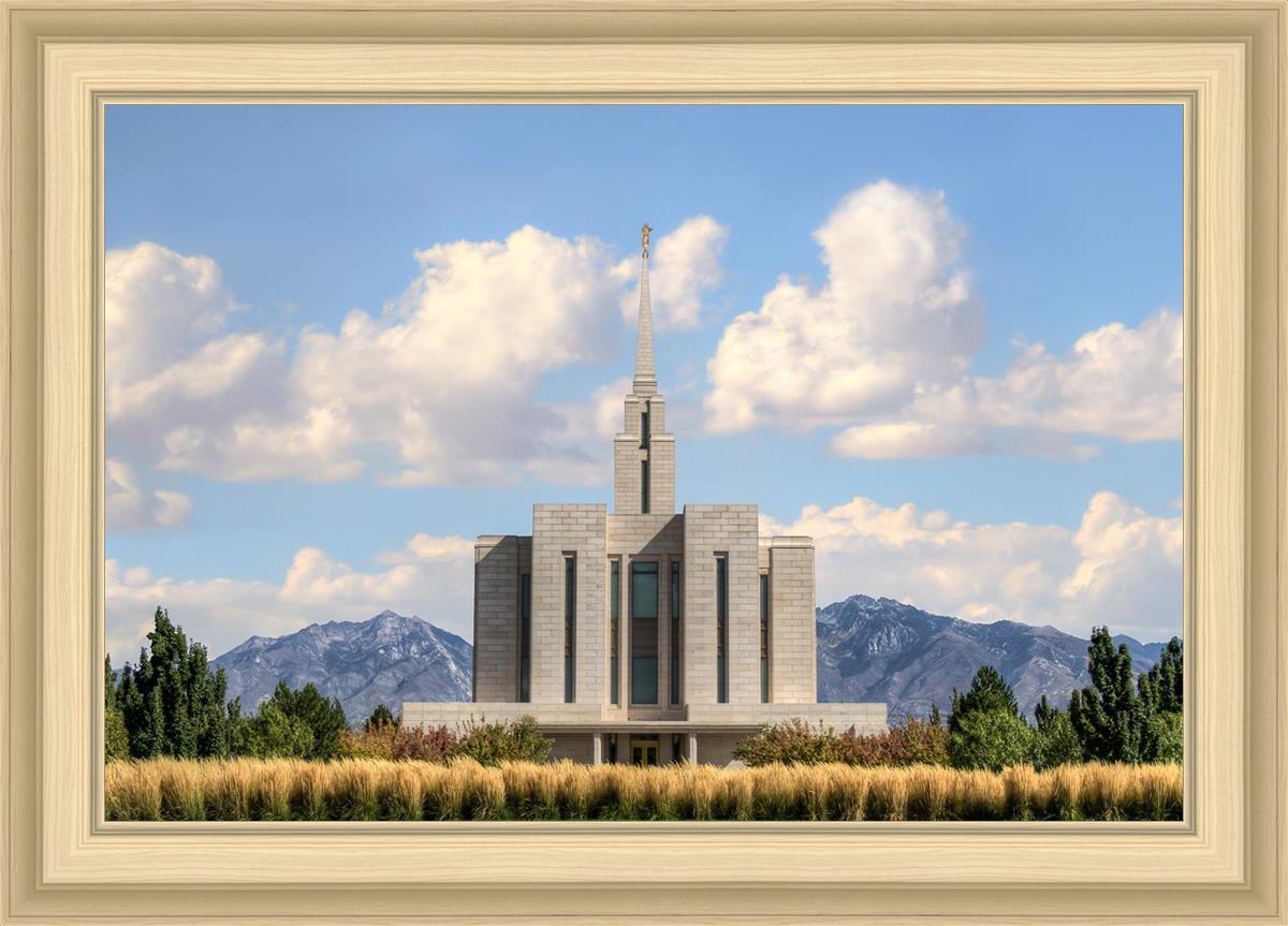 Oquirrh Mtn. Utah Temple Mountain of God