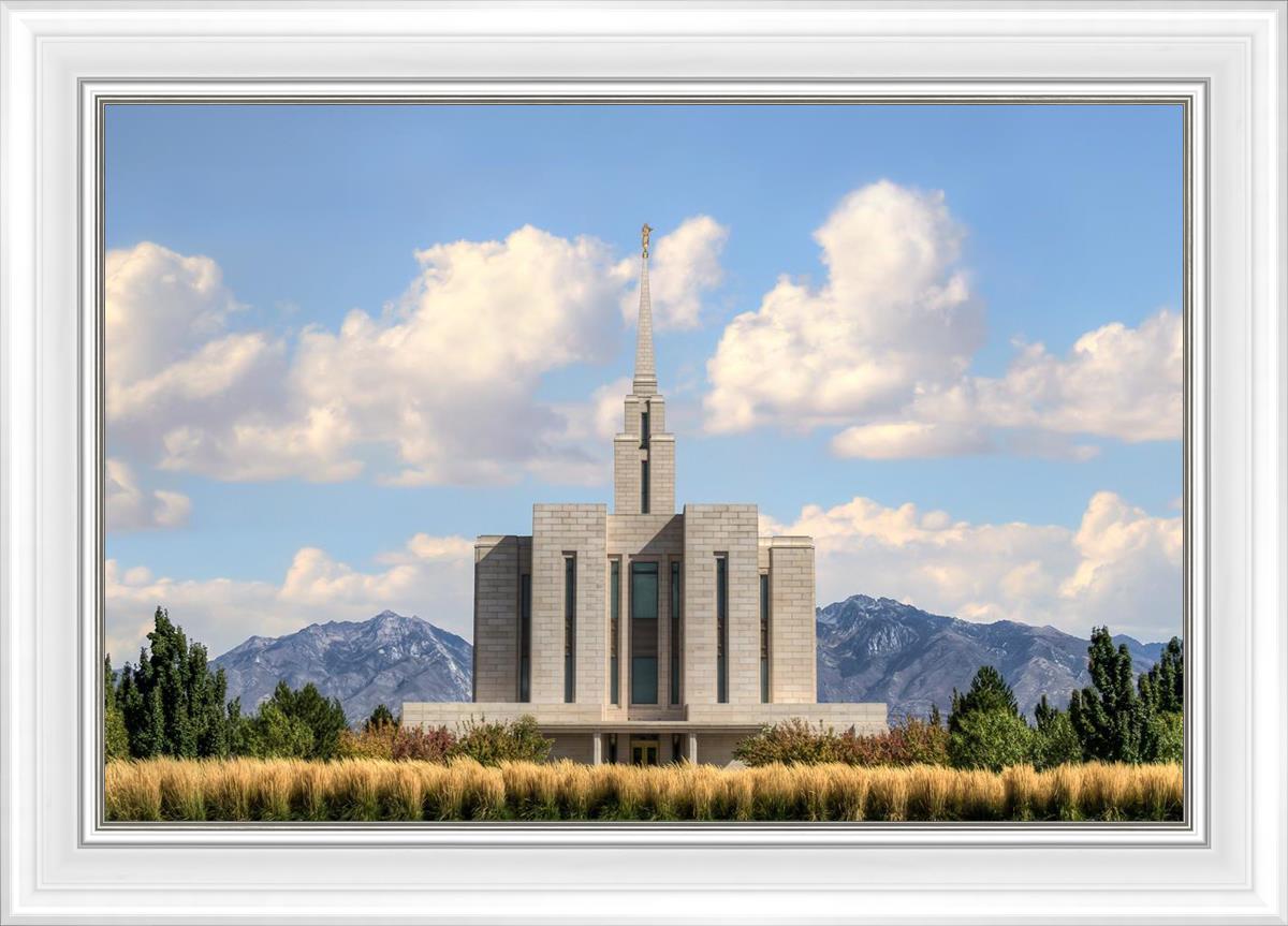 Oquirrh Mtn. Utah Temple Mountain of God