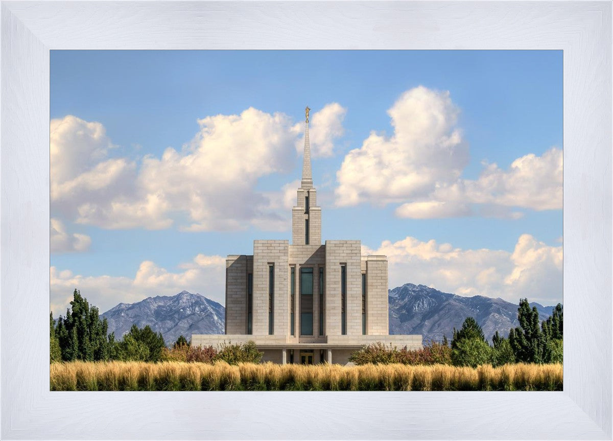 Oquirrh Mtn. Utah Temple Mountain of God