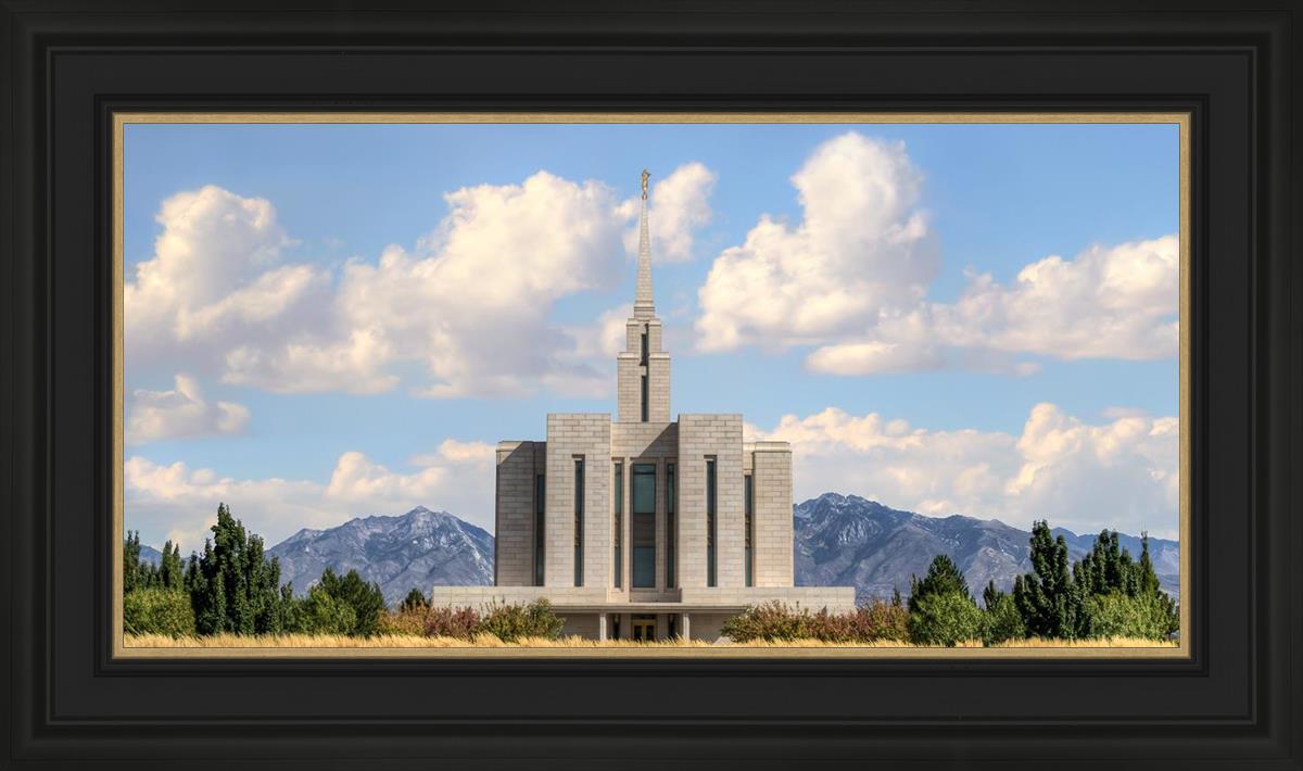 Oquirrh Mtn. Utah Temple Mountain of God