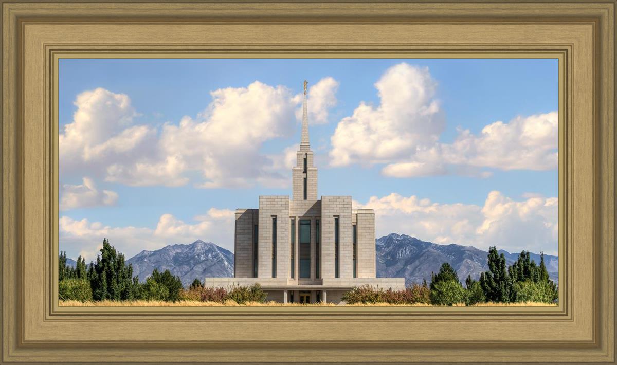 Oquirrh Mtn. Utah Temple Mountain of God