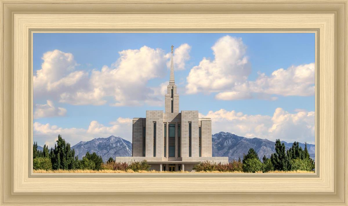 Oquirrh Mtn. Utah Temple Mountain of God
