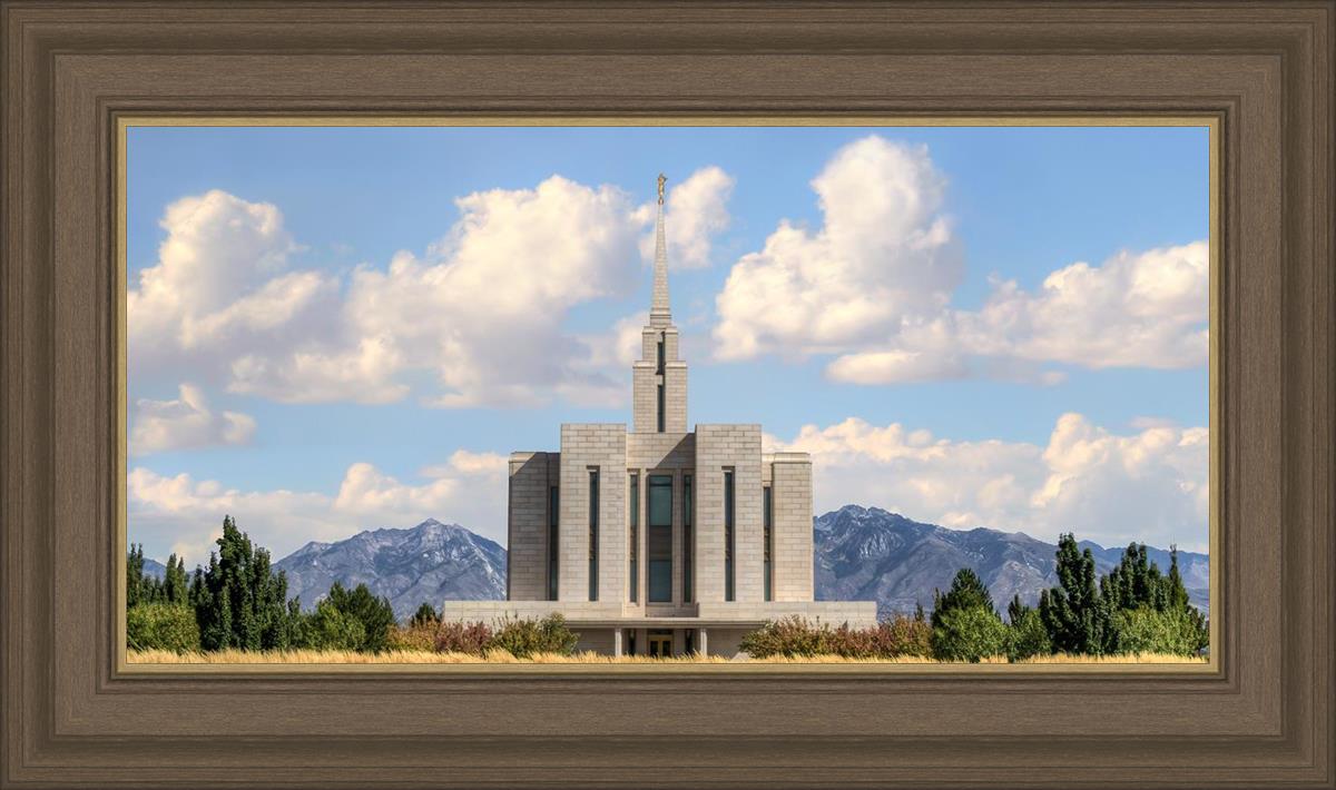 Oquirrh Mtn. Utah Temple Mountain of God