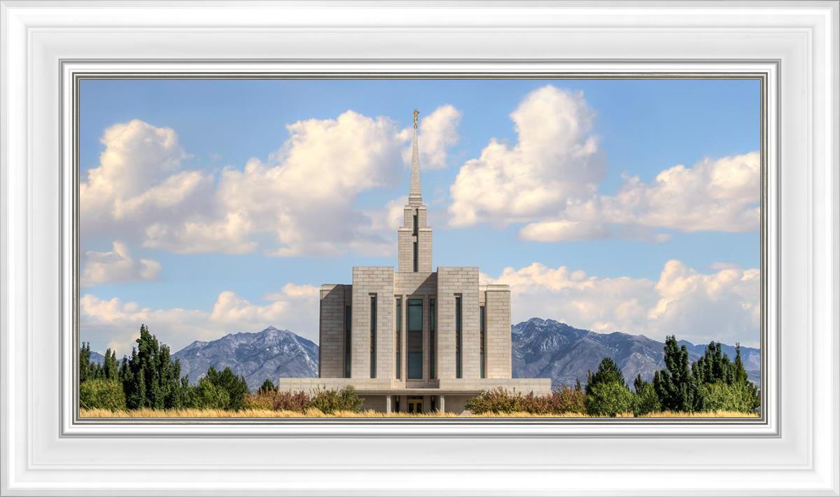 Oquirrh Mtn. Utah Temple Mountain of God