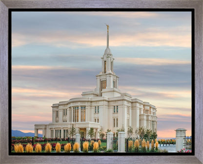 Payson Utah Temple His Holy House Gallery Wrap