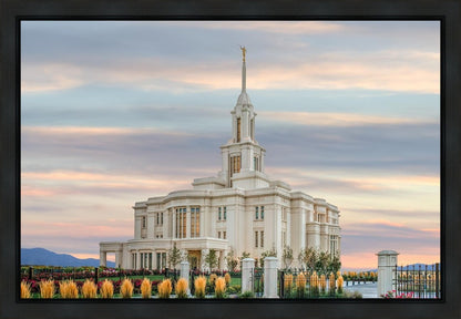 Payson Utah Temple His Holy House Gallery Wrap