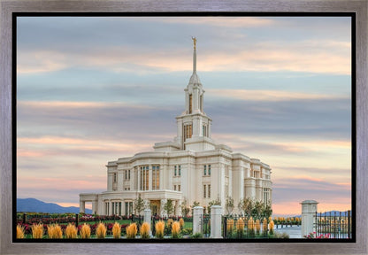 Payson Utah Temple His Holy House Gallery Wrap
